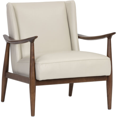 Azella Manchester Stone Leather Lounge Chair